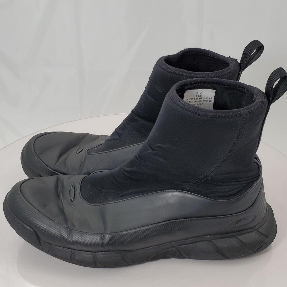 Oakley Coyote Laceless Ankle Boots Men 11.5 Neoprene Pull On FOF10047902E